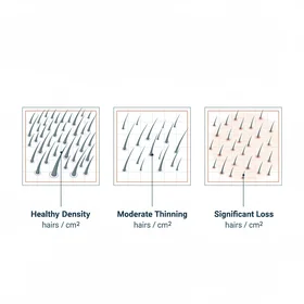 Hair density measurement
